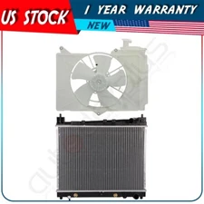 Cooling Fan and Radiator Assembly For 2000 2001 2002 2003-2005 Toyota Echo