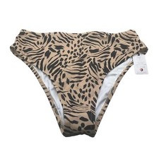 Shade And Shore Women's Size Large 12-14 Extra Cheeky Bikini Swim Bottom New