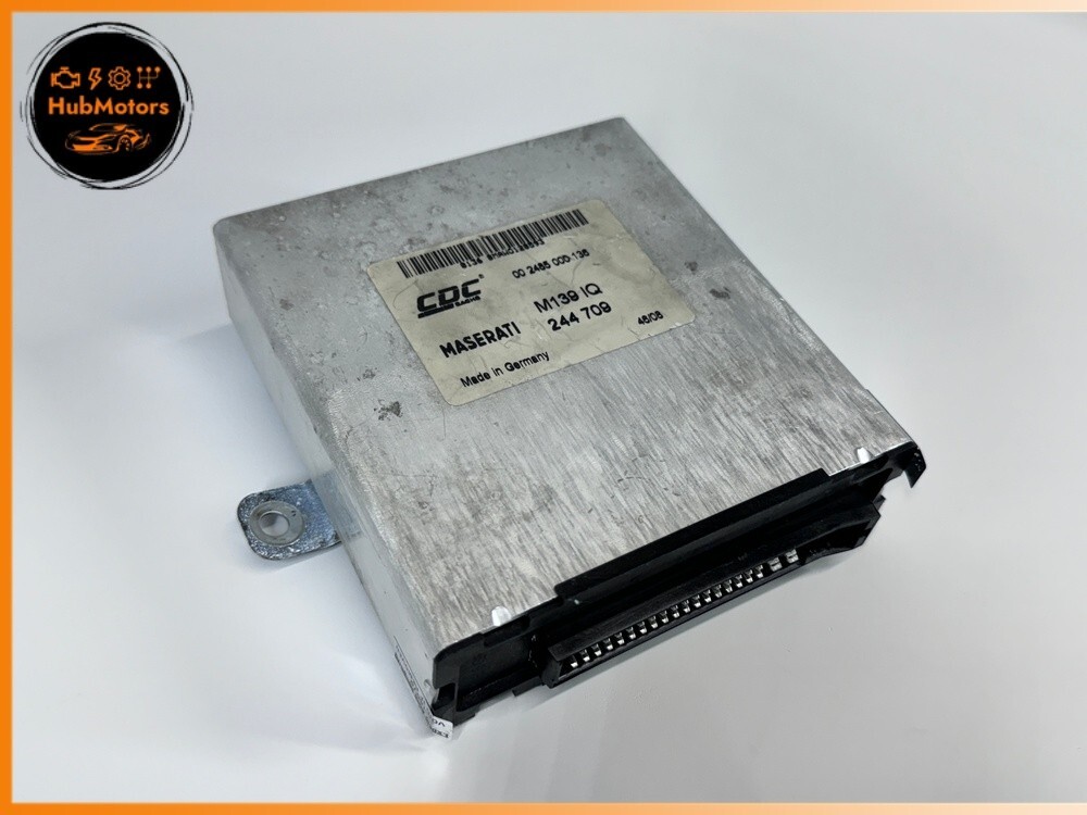 03-13 Maserati Quattroporte M139 CDC Suspension Control Module 244709 OEM