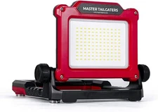 Master Tailgaters LED Work Flood Light Compatible for Milwaukee 18v Battery