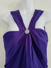 Purple Long Gown Size S Party Dress Great Condition