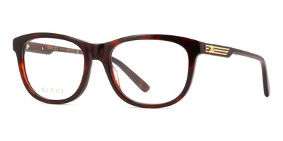 Gucci Brille GG1292O 002 Havana Brille Brillengestell Brille Eyewear Rx 55-17-145