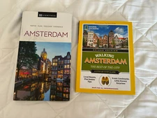 DK Eyewitness  Amsterdam & Nat Geo Walking Amsterdam - Excellent