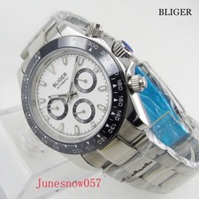 Business Style Sapphire Crystal Auto Date Mec...
