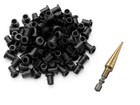 <!--F#f_0-->Black NYLON GROMMETS for 3.2mm Stainless Steel Balustrade Kits - TiN Step Drill<!--F/-->