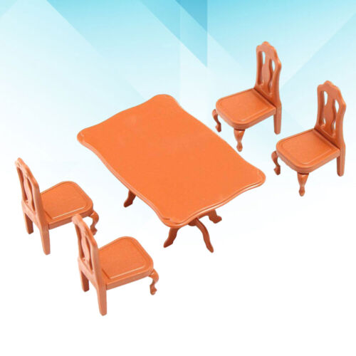 Kids Resin Table Chairs Resin Table Miniature  Tiny Table Model - 第 1/11 張圖片