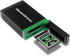 Delkin Devices USB4 CFexpress Type B Card Reader 40Gbps Thunderbolt Compatible