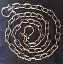 US Stainless Stainless Steel 316 Anchor Chain 8mm or 5/16" by 35' Long Shackles