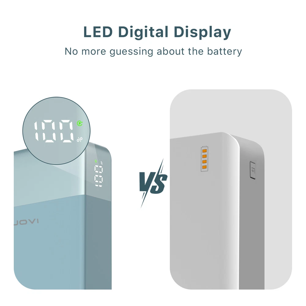 Power Bank 20000mah 45W PD Charging Portable External Battery For iPhone Charger