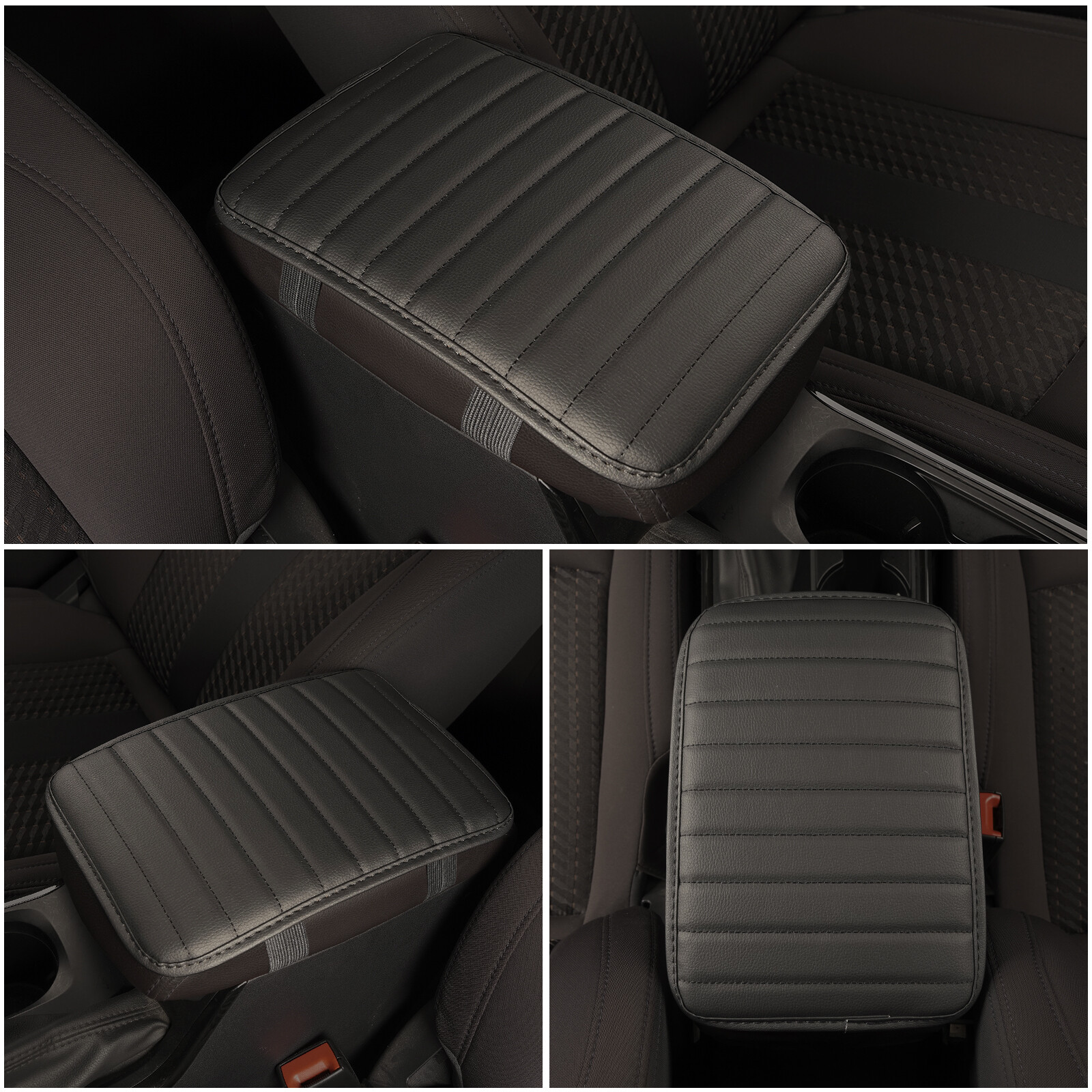 Fit For KIA Car Accessories Armrest Cushion Center Console Pad Cover PU Leather eBay