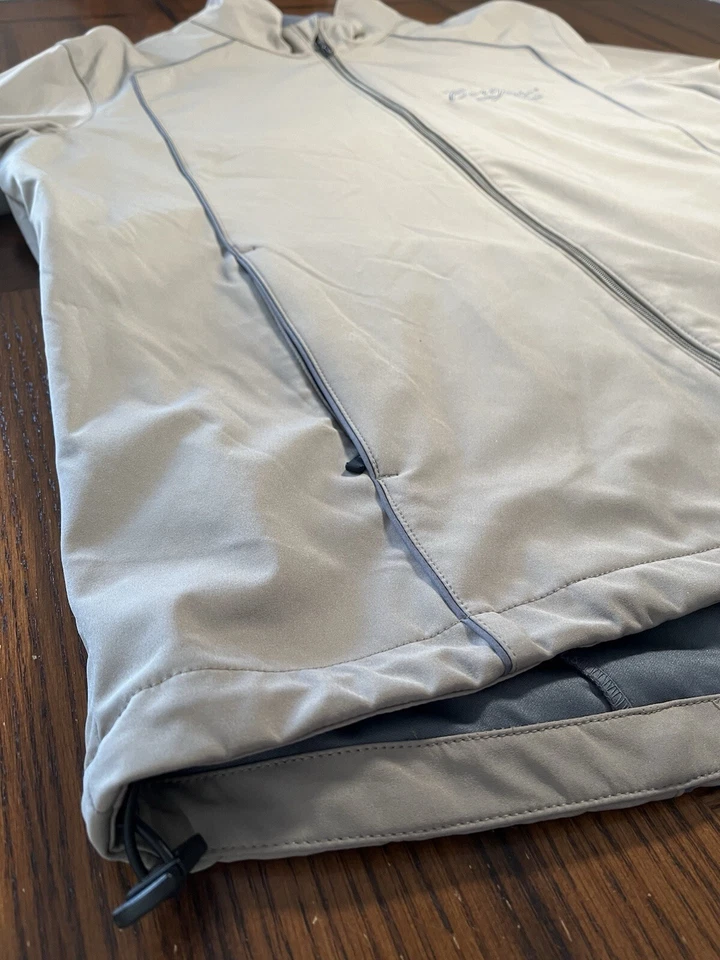 Water Resistant North End Soft Shell Mens Jacket Windbreaker Size XL Khaki - Image 3 of 4