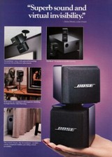 Bose - AM-5 Acoustimass Speakers  - Original Magazine Ad - 1981