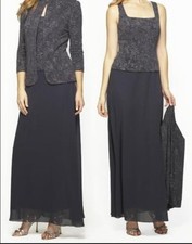 Alex Evenings Wedding Women's Occasions Dinner party Prom Jacket dress plus 22W