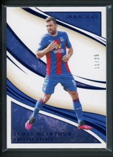2020 JAMES MCARTHUR 11/25 PANINI IMMACULATE COLLECTION PREMIER LEAGUE (read)