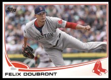2013 Topps #508 Felix Doubront Boston Red Sox