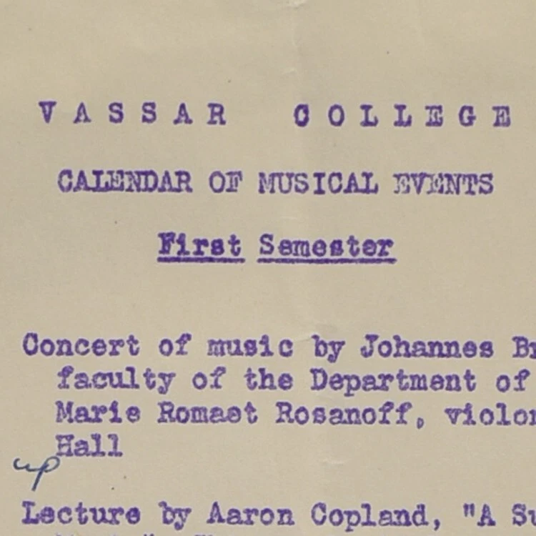 Vassar College Calendar Of Events