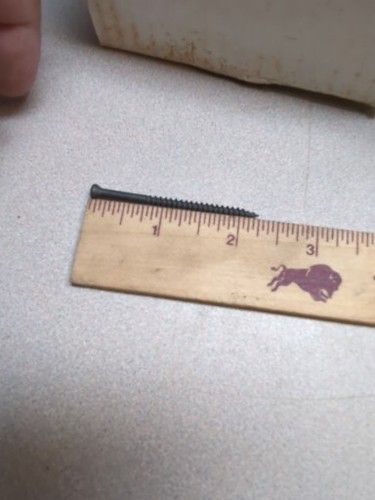 1200 Grabber 1-5/8"" + 2-1/4"" roberts de accionamiento cuadrado, cabezal de recorte, tornillos 11 libras nuevo - Imagen 5 de 19