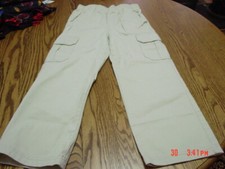 Boys Pull On Elastic Waist Cargo Pants by Faded Glory