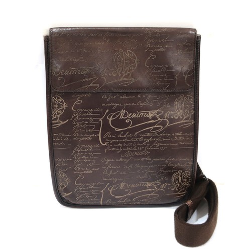 BERLUTI Musette Toile Marbeuf Messenger