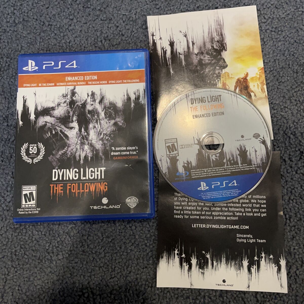 Dying Light: The Following Enhanced Edition - Playstation 4 PS4