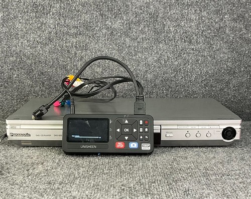 Panasonic Progressive Scan DVD/CD Player DVD-S35 MP3 Multi Formats Silver