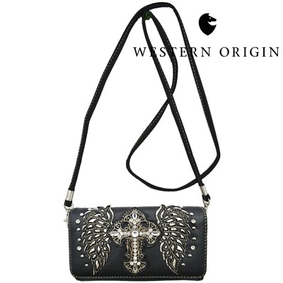 Western Cross Wings Country Handbag Concealed Carry Purse Women