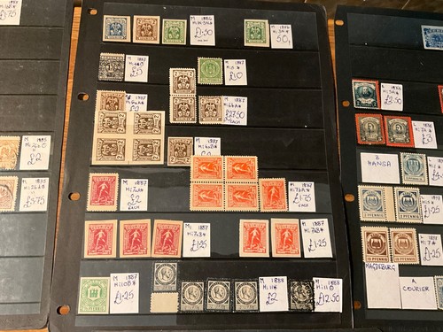 German stamp Local post mint & used 418 stamps lot 2 15 cards -23 - Picture 5 of 16