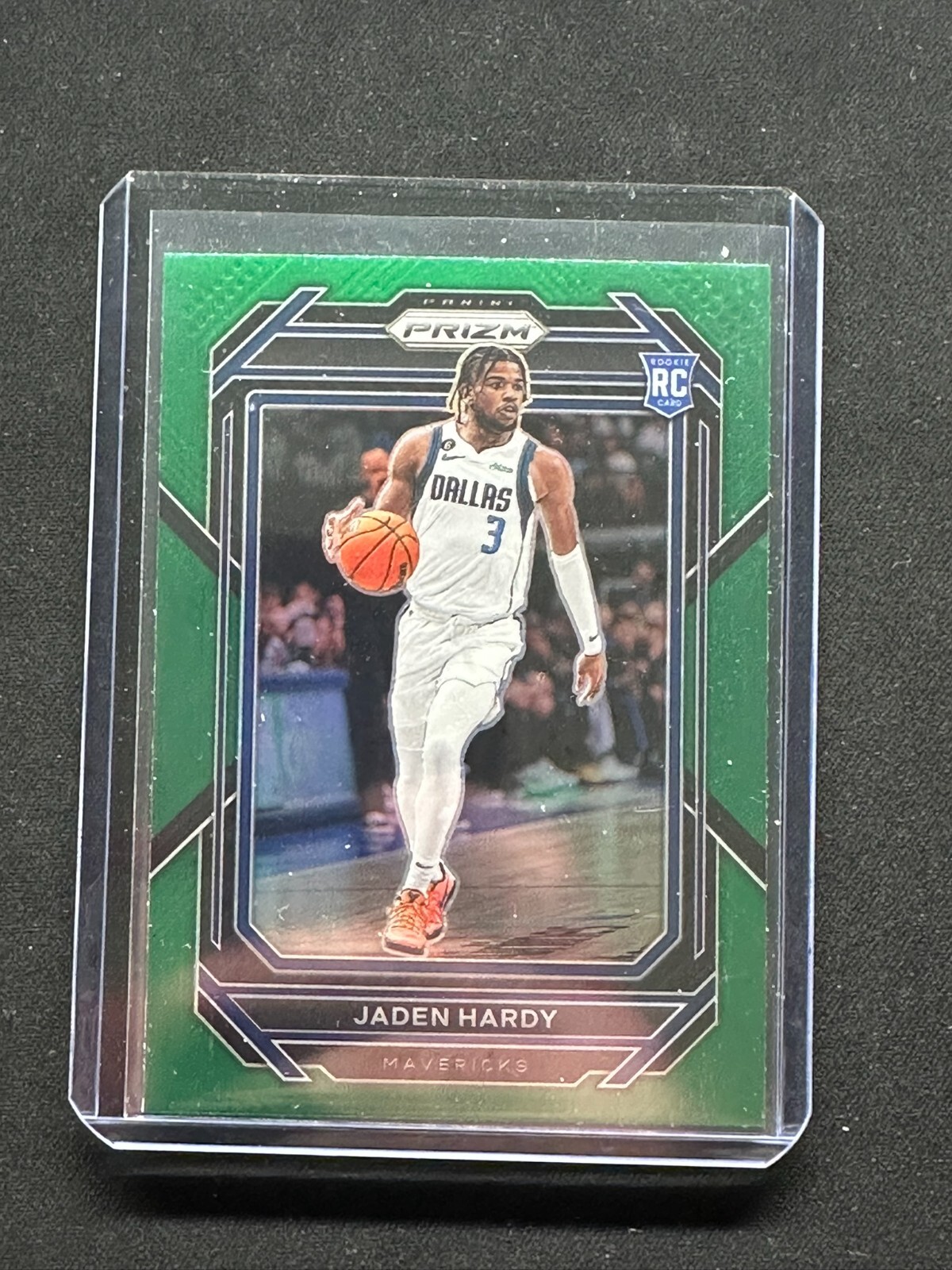 2022-23 Panini Prizm Basketball Jaden Hardy Prizms Green #226 RC