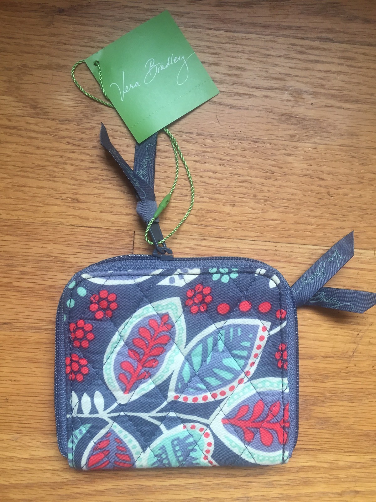 vera bradley petite Zip wallet Nomadic Floral NWT Free Shipping eBay