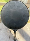 Vintage Wagner Arc Star Logo No. 9 Cast Iron Skillet 1891-1910