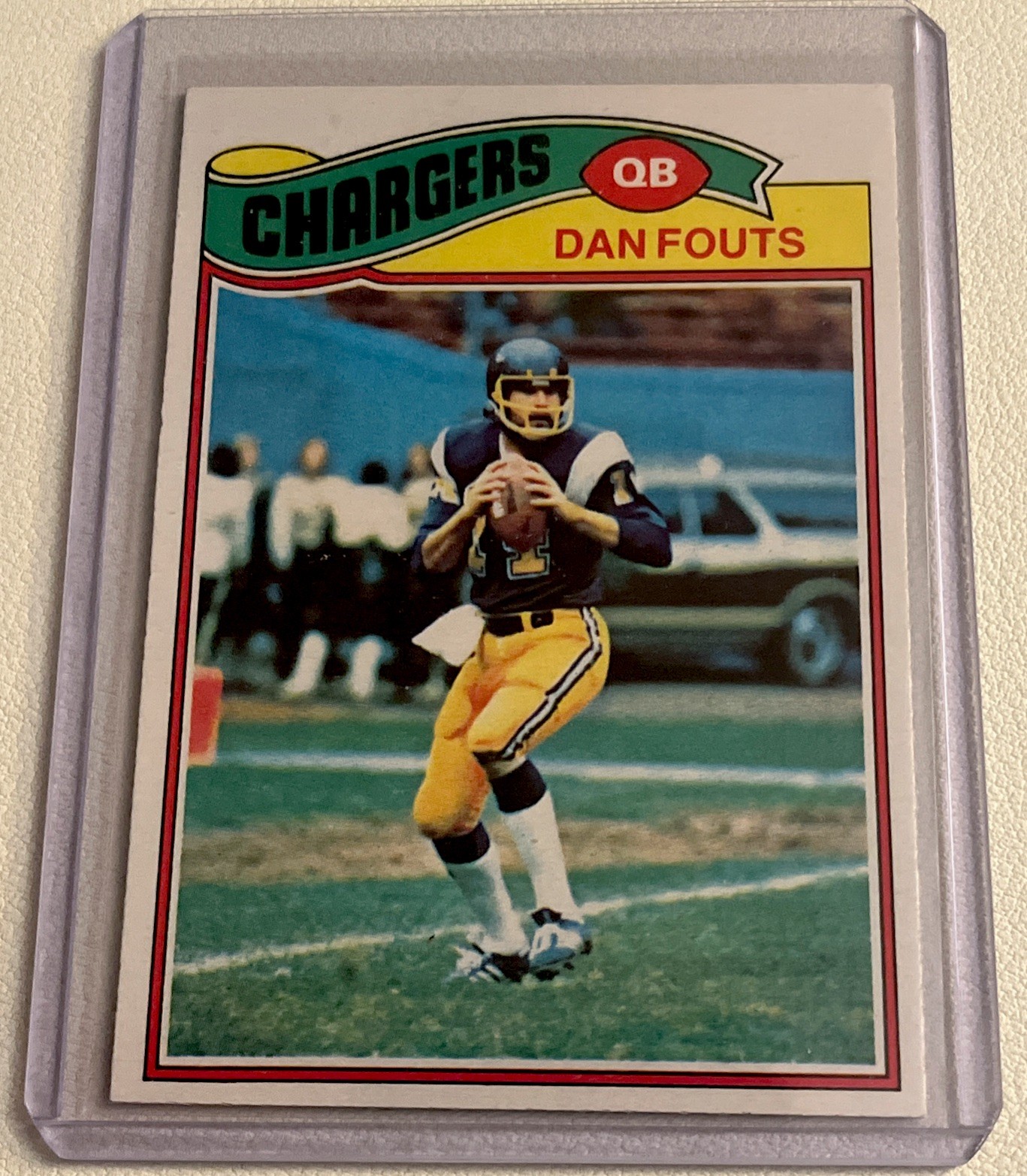 1977 TOPPS #274 DAN FOUTS - NEAR MINT - SAN Diego Chargers