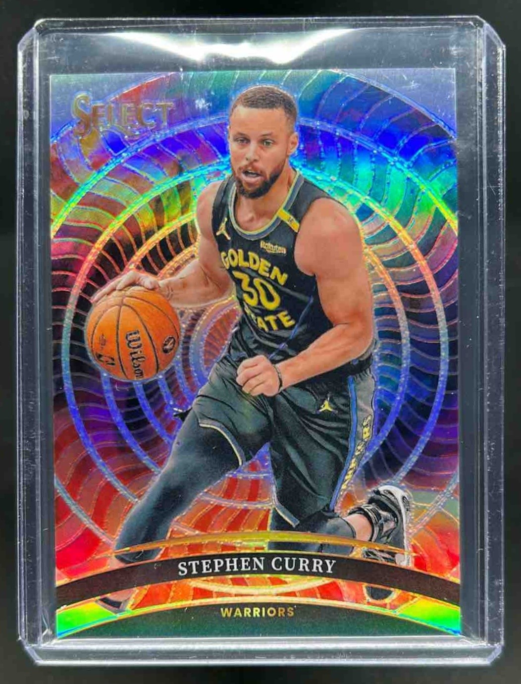 2024-25 Select Stephen Curry Color Wheel SP #14 Warriors
