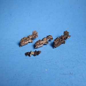 GW Specialist Battlefleet Gothic Ork Ravager Attack Ships OOP Metal d03