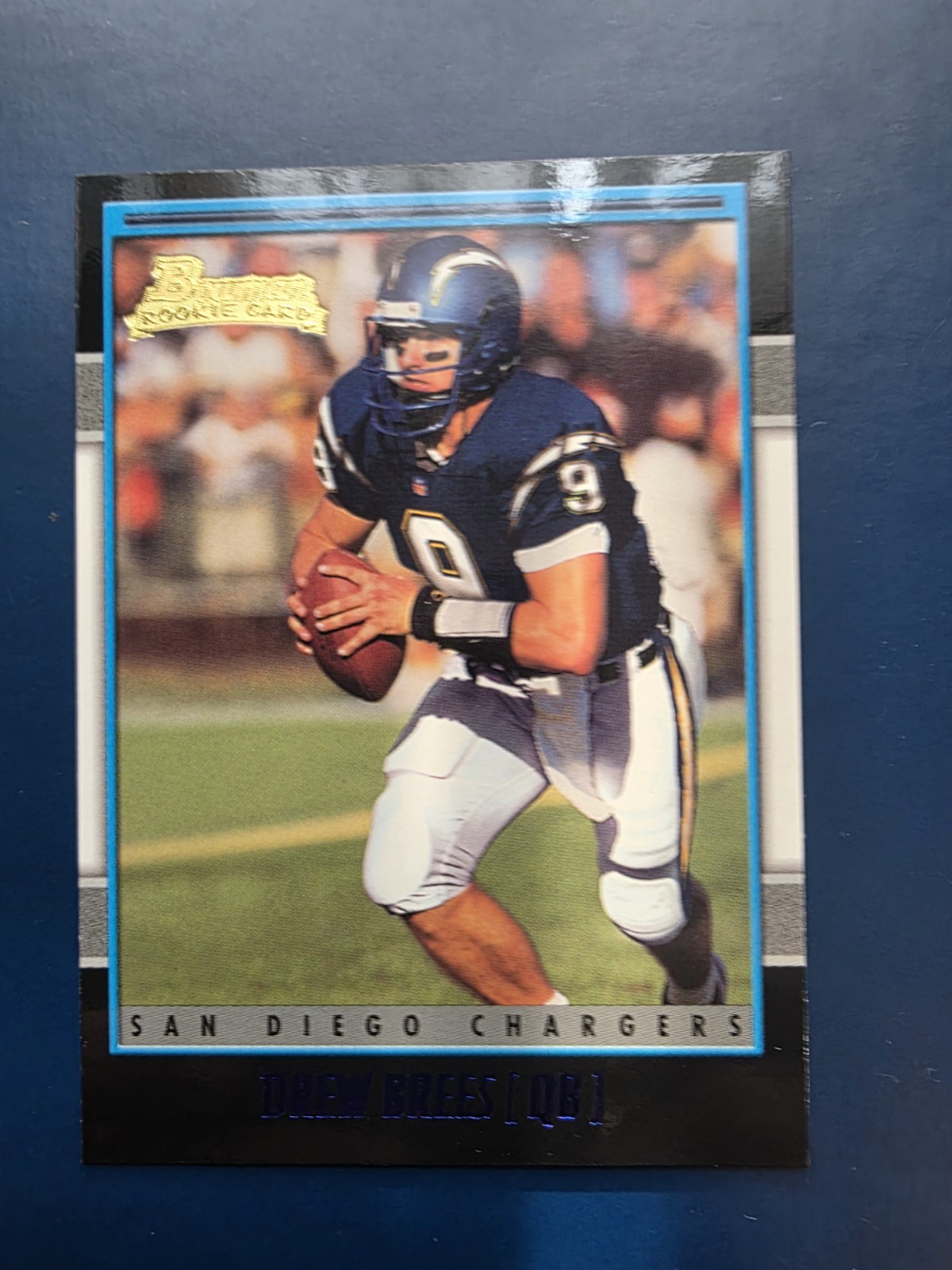 2001 Bowman Drew Brees Rookie Card #164 RC New Orleans Saints Purdue