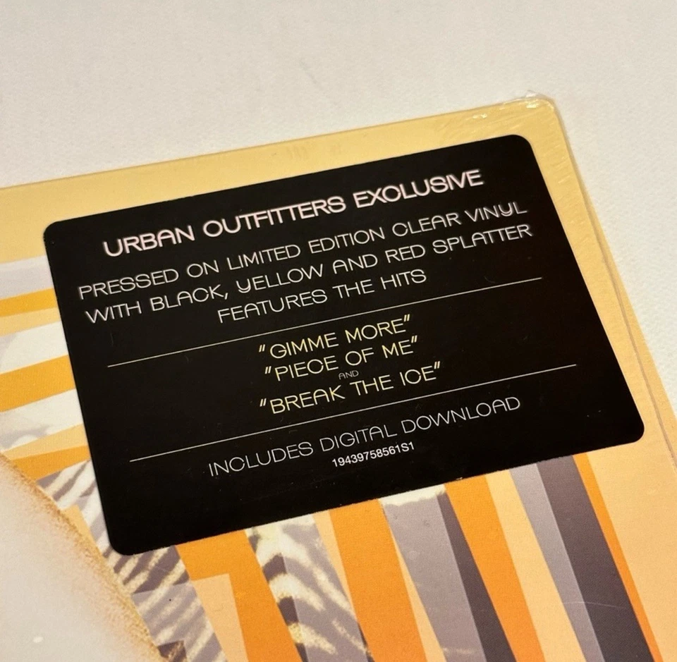 NEW - RARE - BRITNEY SPEARS - BLACKOUT - URBAN OUTFITTERS EXCLUSIVE VINYL - Image 3 of 4