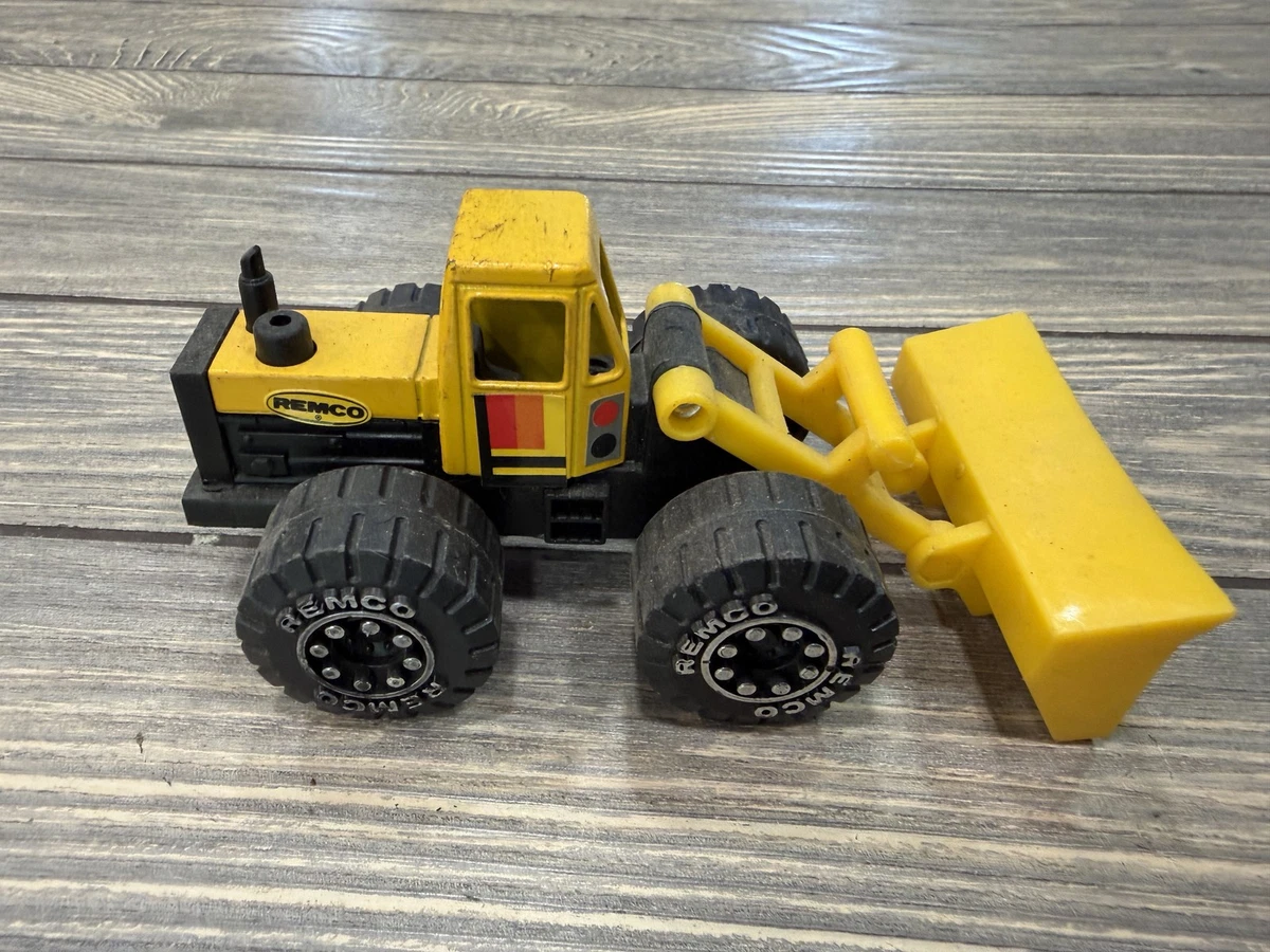 Plastic Loader Vintage Manufacture Diecast Construction Equipment