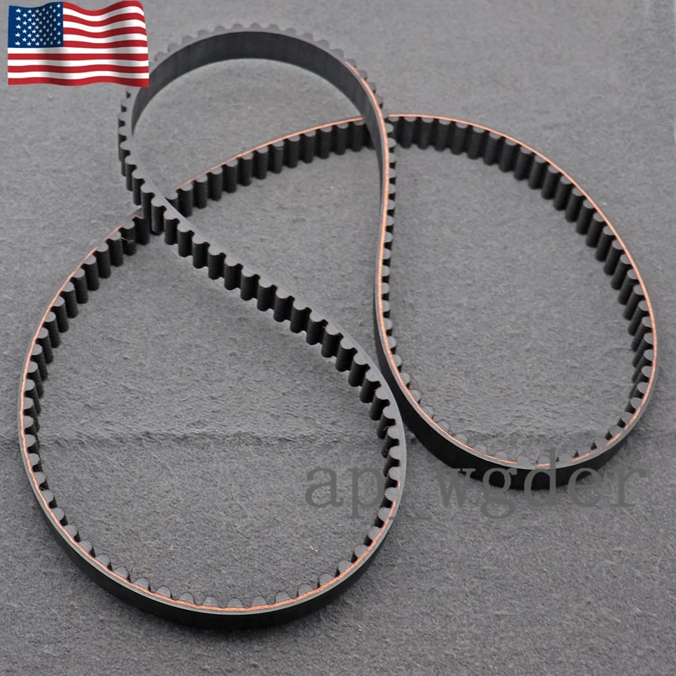 Rear Drive Belt 1" 130T For 62-1234 Yamaha Road Star 1700/Road Star Warrior - Image 2 of 4