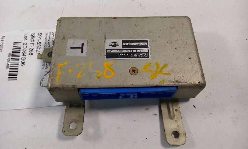 94-95 INFINITI Q45 Chassis Engine Control Module Transmission Drivers Kick Panel