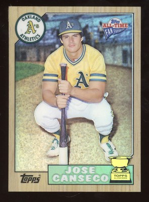 2005 Topps All-Time Fan Favorites Jose Canseco #126 149/299