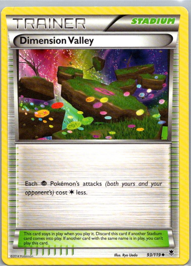 Pokemon TCG Dimension Valley 93/119 Phantom Forces LP