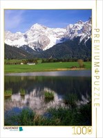 Calvendo Puzzle Schmalsee Am Karwendelgebirge | 1000 Teile Lege-GrößE 64X48Cm Fo
