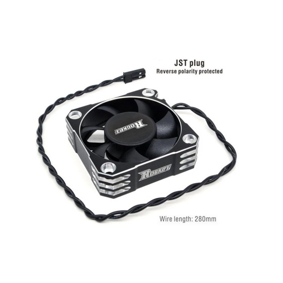 RC Motor Cooling Fan 50mm 10000RPM For 1/8 1/5 1/6 RC Car Brushless Motor - Image 3 of 4