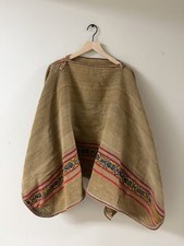 Antique Peruvian Quechua / Aymara Handwoven Wool Poncho