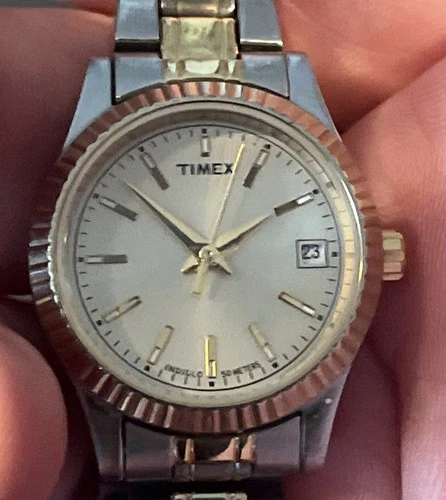 Vintage Timex Indiglo WR 30M Date Women's Wrist Watch  New Battery!
