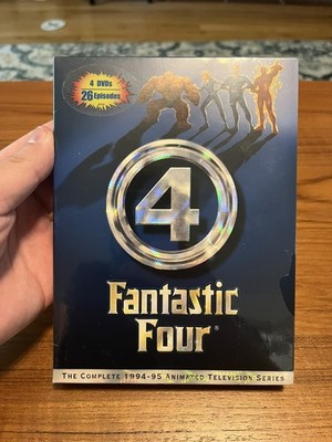 Fantastic Four Complete Animated TV Series 1994-95 Cartoon (4 Disc DVD)  SEALED