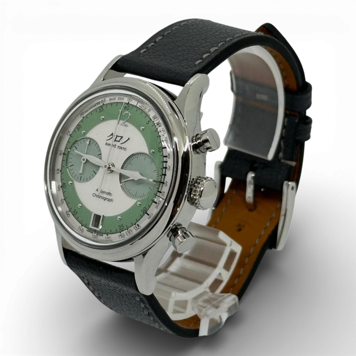 KURONO TOKYO Chronograph 3 HISUI Green Automatic Hajime Asaoka