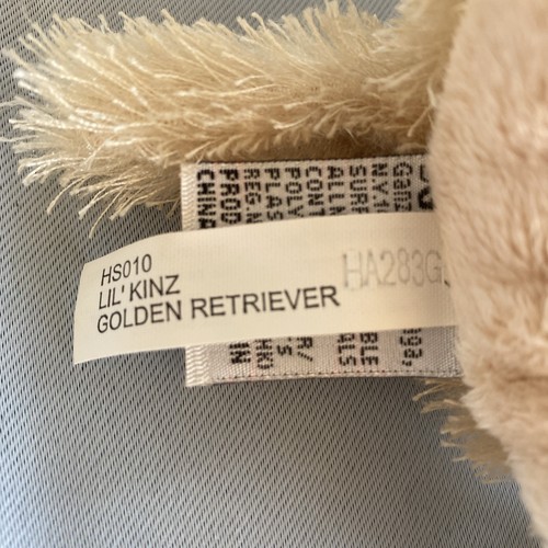 Webkinz Lil Kinz Golden Retriever Plüsch mit versiegeltem Code Neu mit Etikett HS010 selten - Bild 7 von 11
