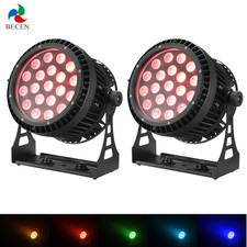 IP65 20x18w 6in1 Led Par Light Zoom 10-55 degree Outdoor Stage DJ Church 2PCS