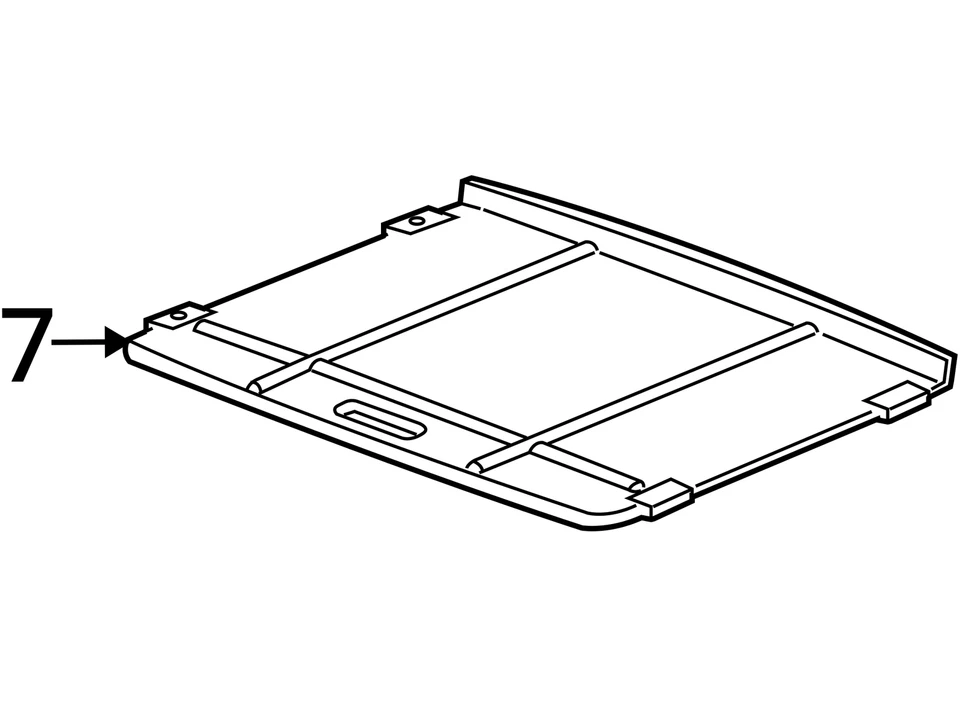 ПОДХОДИТ 2005-2011 CADILLAC STS СОЛНЦЕЗАЩИТНЫЙ КОЗЫРЕК ASM СОЛНЦЕ RF СЕРЫЙ L 25791959 - НОВЫЙ OEM - Изображение 3 из 3
