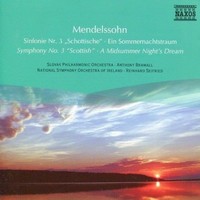 Audio Cd - Felix Mendelssohn - Symphony No.3 - Naxos -D- Neu